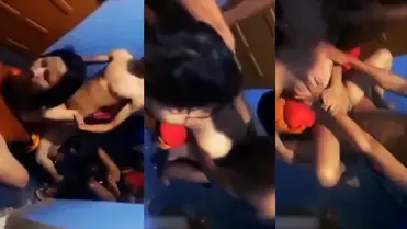 Istri Pasrah Digilir Tiga Pria Liar Di Ranjang Panas
